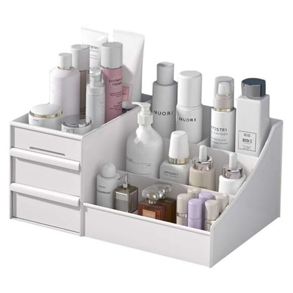 Makeup Organizer With Drawers —Countertop Organizer for Cosmetics, Vanity Holder - Picture 7 of 7